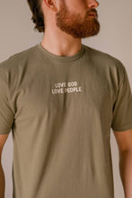 Load image into Gallery viewer, Love God Love People Tee - Mens | Christian Tee