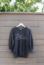 Load image into Gallery viewer, JOY TO THE WORLD Mineral Graphic Sweatshirt