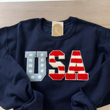 Load image into Gallery viewer, 4th Of July USA Crewneck Sweatshirt