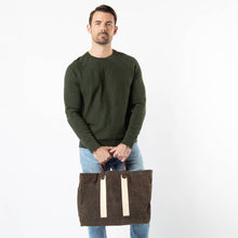 Load image into Gallery viewer, Waxed Commute Tote