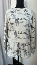 Load image into Gallery viewer, Western Sweatshort/Sweatshirt Matching Set