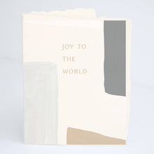Load image into Gallery viewer, "Joy to the World" Painted Christmas Greeting Card
