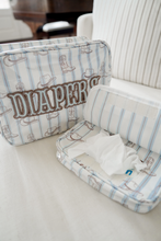 Load image into Gallery viewer, Wipes Pouch - Western Blues Clear Coat Bag