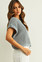 Load image into Gallery viewer, Dolman Sleeve Knitted Top
