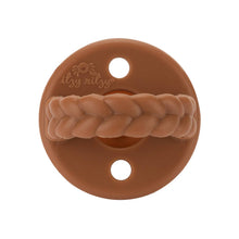 Load image into Gallery viewer, Sweetie Soother™ Silicone Pacifier Set of 3 Coffee & Cream