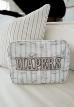 Load image into Gallery viewer, Diapers XL - Western Blues Clear Coat Bag