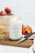 Load image into Gallery viewer, Georgia Peach - Soy Wax Mason Jar Candle
