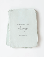 Load image into Gallery viewer, "I am with you always" Religious Greeting Card