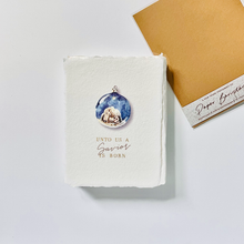 Load image into Gallery viewer, "Unto Us a Savior.." Christmas Religious Greeting Card