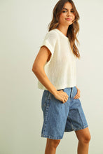 Load image into Gallery viewer, Dolman Sleeve Knitted Top