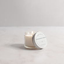 Load image into Gallery viewer, Sandalwood Vanilla - Soy Wax Mason Jar Candle