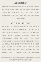 Load image into Gallery viewer, Aligned | Christian Necklace | Christian Gift | Psalm
