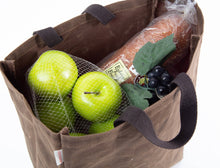 Load image into Gallery viewer, Waxed Canvas Market Tote