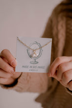 Load image into Gallery viewer, Made In His Image Charm Necklace I Christian Jewelry