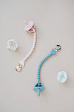 Load image into Gallery viewer, Sweetie Strap™ Silicone One-Piece Pacifier Clips