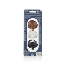 Load image into Gallery viewer, Sweetie Soother™ Silicone Pacifier Set of 3 Coffee & Cream