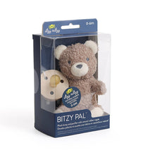 Load image into Gallery viewer, Bitzy Pal Natural Rubber Pacifier & Plush