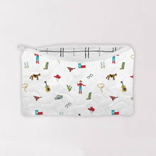Load image into Gallery viewer, Texas Icons Makeup Bag