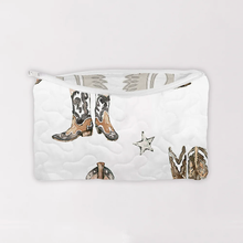 Load image into Gallery viewer, Thunderbird Boots Neutral Makeup Bag