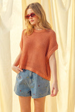 Load image into Gallery viewer, Dolman Sleeve Knitted Top