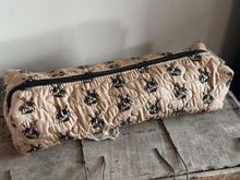 Load image into Gallery viewer, Lazy J Gold Quilted Hot Tools Bag