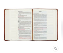 Load image into Gallery viewer, KJV Large Print Notetaking Bible : Vienna Theme