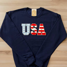 Load image into Gallery viewer, 4th Of July USA Crewneck Sweatshirt