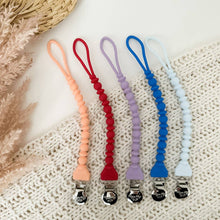 Load image into Gallery viewer, Sweetie Strap™ Silicone One-Piece Pacifier Clips