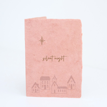Load image into Gallery viewer, "Silent Night" Christmas Holiday Greeting Card