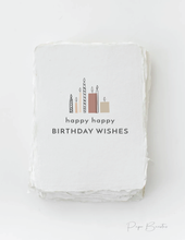 Load image into Gallery viewer, "Happy Happy Birthday Wishes" Friend Greeting Card
