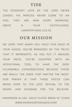 Load image into Gallery viewer, Tide | Christian Necklace | Gift Jewelry | Lamentations