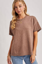 Load image into Gallery viewer, CREW NECK KNIT T-SHIRT