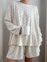 Load image into Gallery viewer, Pre-Order πΊπΈ White American Flag Pajama - TOP only