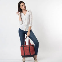 Load image into Gallery viewer, Waxed Large Lunch Cooler