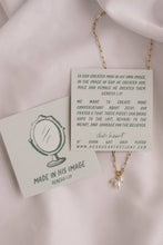 Load image into Gallery viewer, Made In His Image Charm Necklace I Christian Jewelry