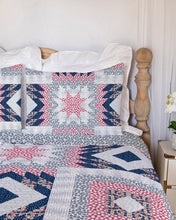 Load image into Gallery viewer, Adeline Patchwork Americana Quilt