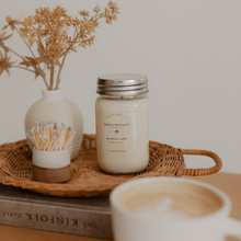 Load image into Gallery viewer, Vanilla Spice Latte - Soy Wax Mason Jar Candle