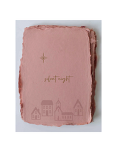 Load image into Gallery viewer, "Silent Night" Christmas Holiday Greeting Card