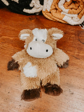 Load image into Gallery viewer, Mini Brown + White Cow Warmies