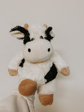 Load image into Gallery viewer, Black + White Cow Warmies