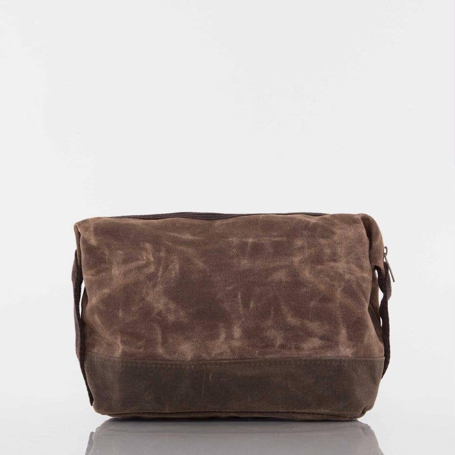 Waxed Dopp Kit