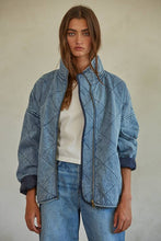 Load image into Gallery viewer, Woven Denim Cotton Medium Washed Jacket
