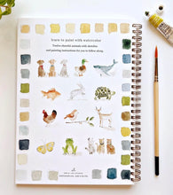 Load image into Gallery viewer, Animals Watercolor Workbook
