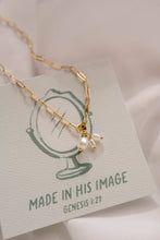 Load image into Gallery viewer, Made In His Image Charm Necklace I Christian Jewelry
