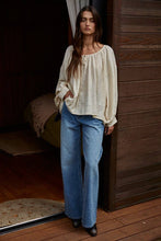 Load image into Gallery viewer, Woven Scoop Neck Top
