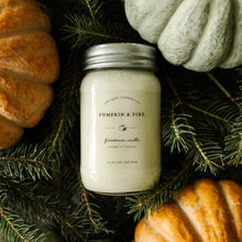 Load image into Gallery viewer, Pumpkin &amp; Pine - Soy Candle
