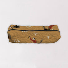 Load image into Gallery viewer, Lazy J Gold Quilted Hot Tools Bag
