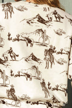 Load image into Gallery viewer, Western Sweatshort/Sweatshirt Matching Set
