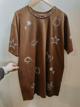 Load image into Gallery viewer, Cowboy Brown Dress
