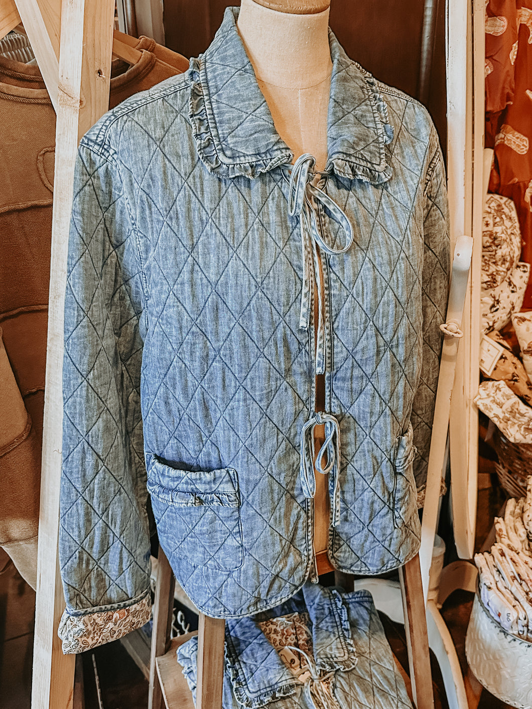 Washed Denim Jacket